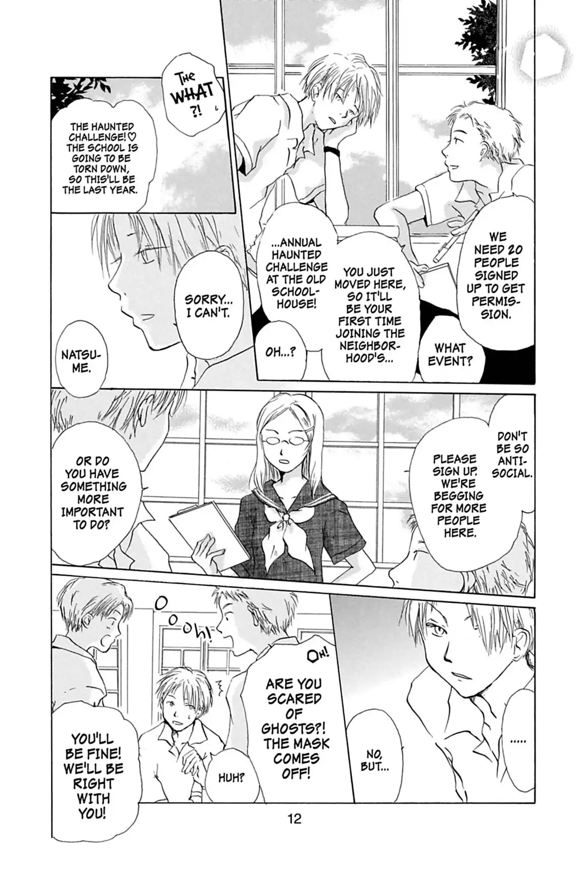 Natsume Yuujinchou Chapter 5 page 14 - Chapter 5
