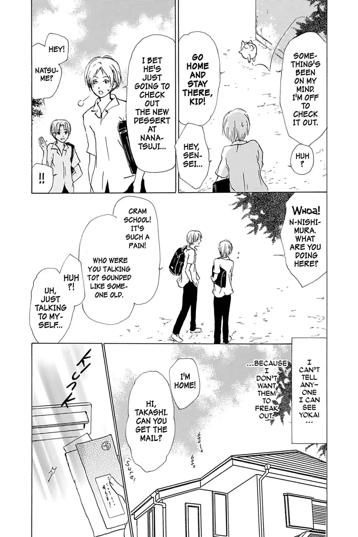 Natsume Yuujinchou Chapter 52 page 9 - Chapter 52