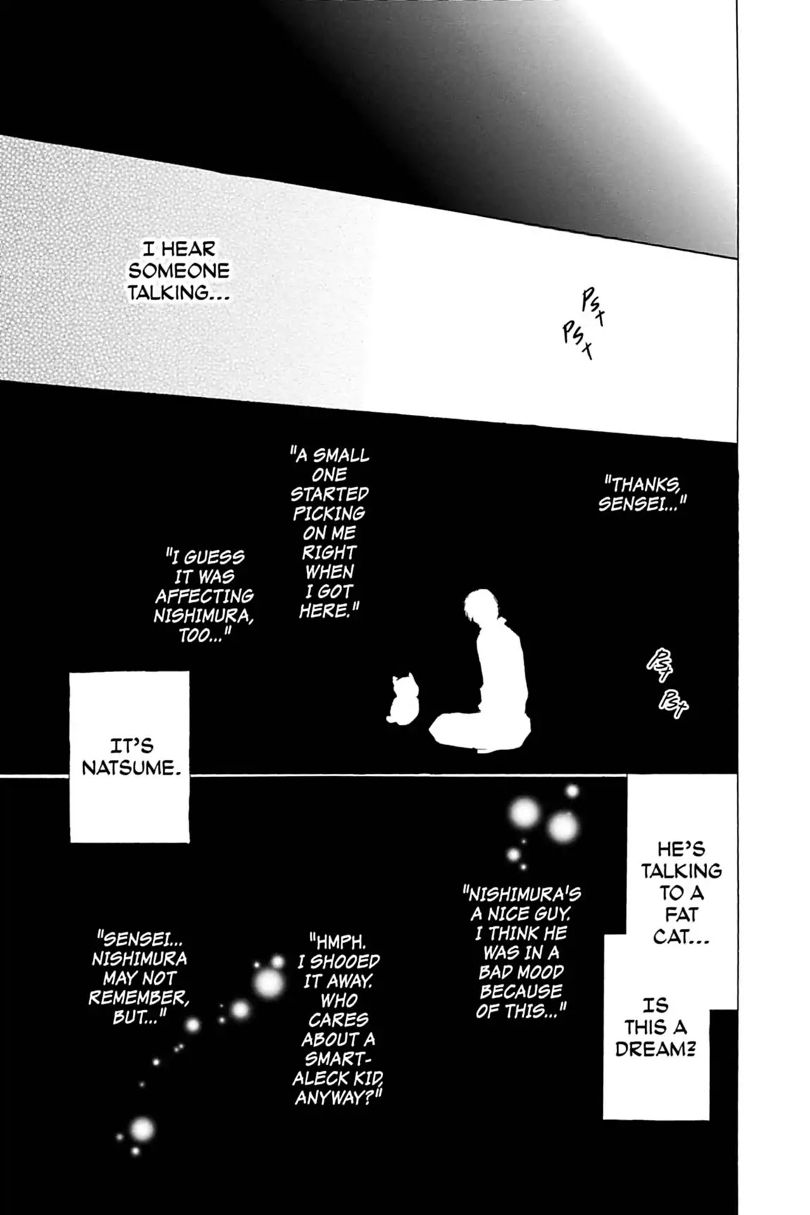 Natsume Yuujinchou Chapter 54.5 page 25 - Vol.13 Special Episode 10: Nishimura and Natsume