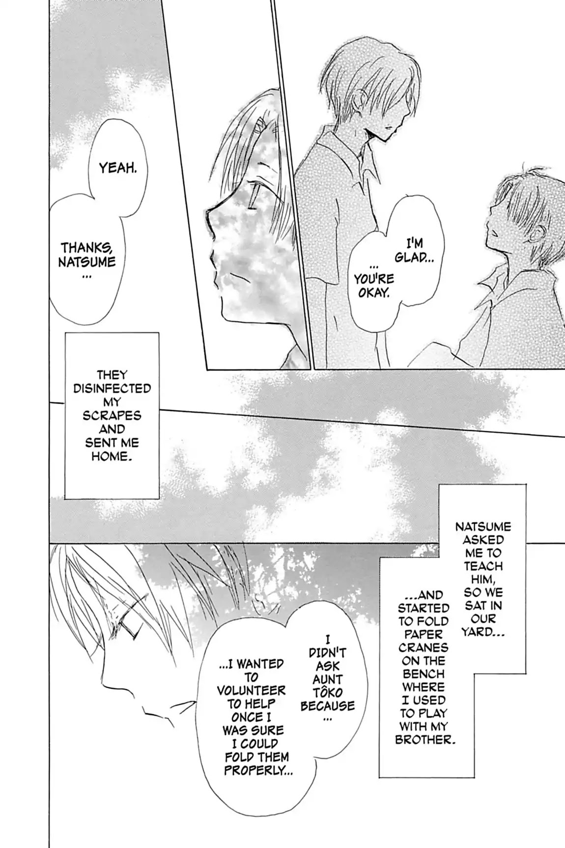 Natsume Yuujinchou Chapter 54.5 page 28 - Vol.13 Special Episode 10: Nishimura and Natsume
