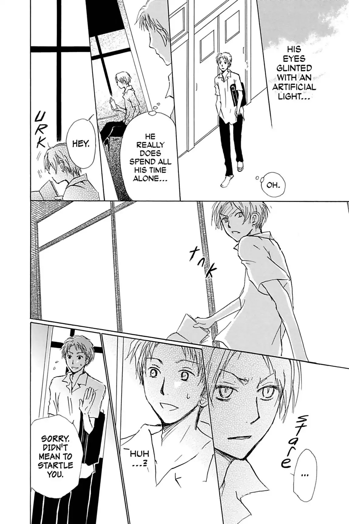 Natsume Yuujinchou Chapter 54.6 page 10 - Vol.13 Special Episode 11: Kitamoto and Natsume