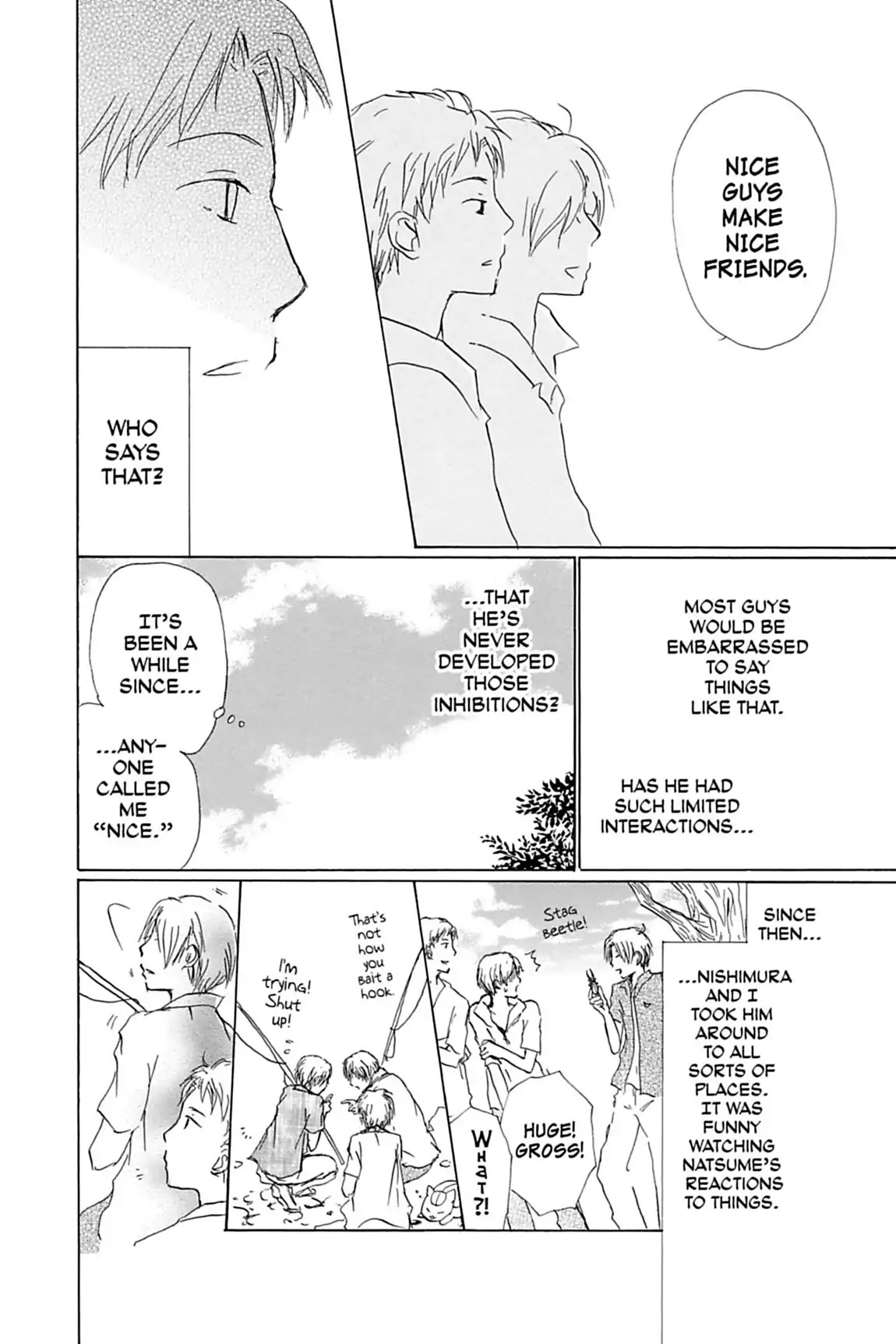 Natsume Yuujinchou Chapter 54.6 page 14 - Vol.13 Special Episode 11: Kitamoto and Natsume