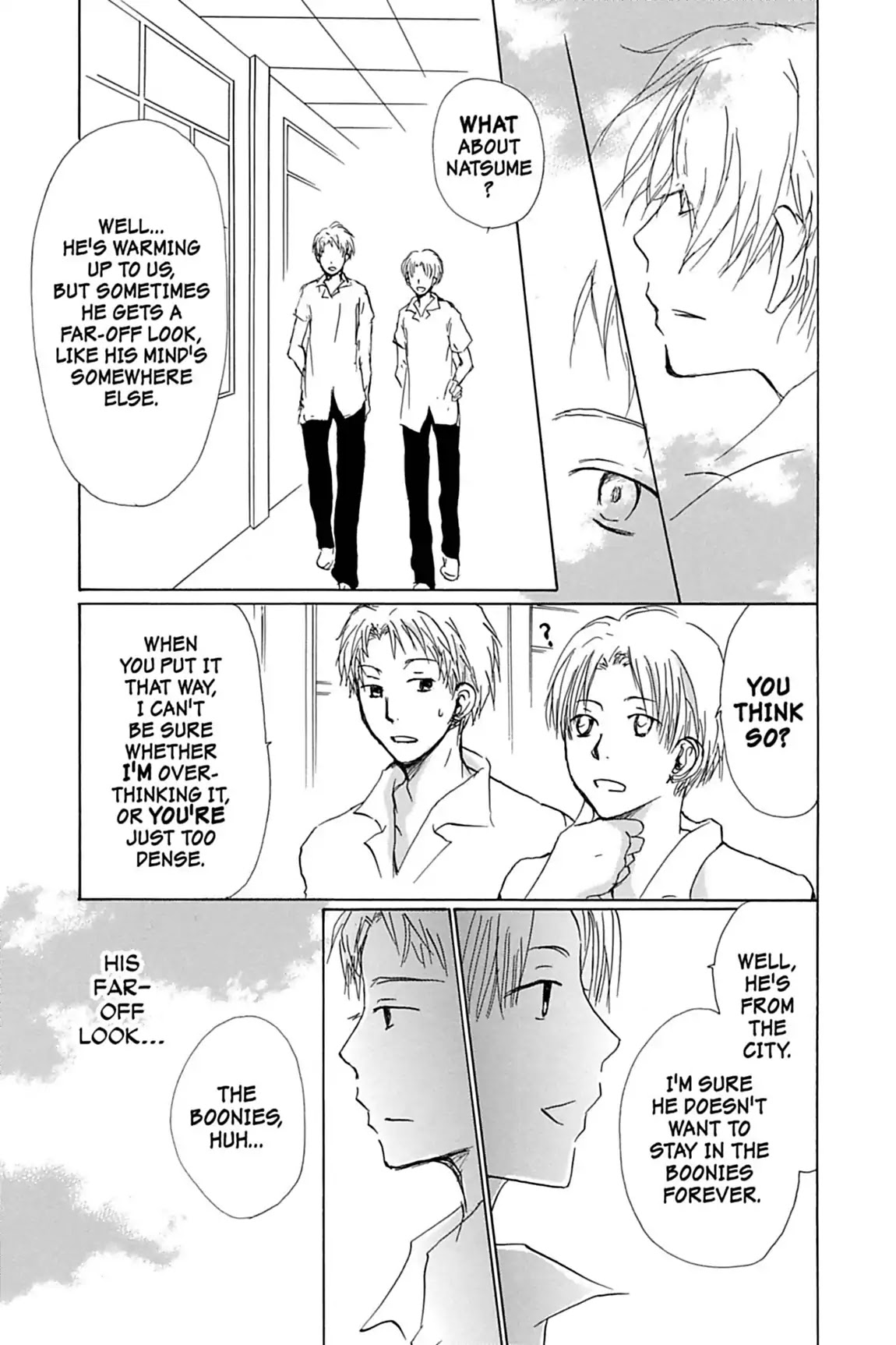 Natsume Yuujinchou Chapter 54.6 page 15 - Vol.13 Special Episode 11: Kitamoto and Natsume