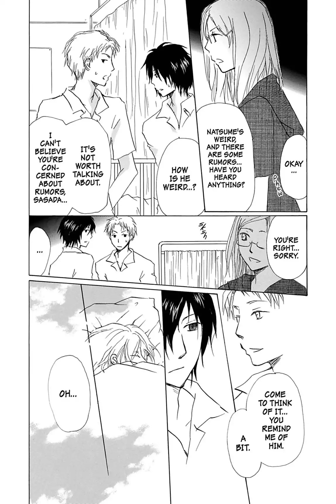 Natsume Yuujinchou Chapter 54.6 page 18 - Vol.13 Special Episode 11: Kitamoto and Natsume