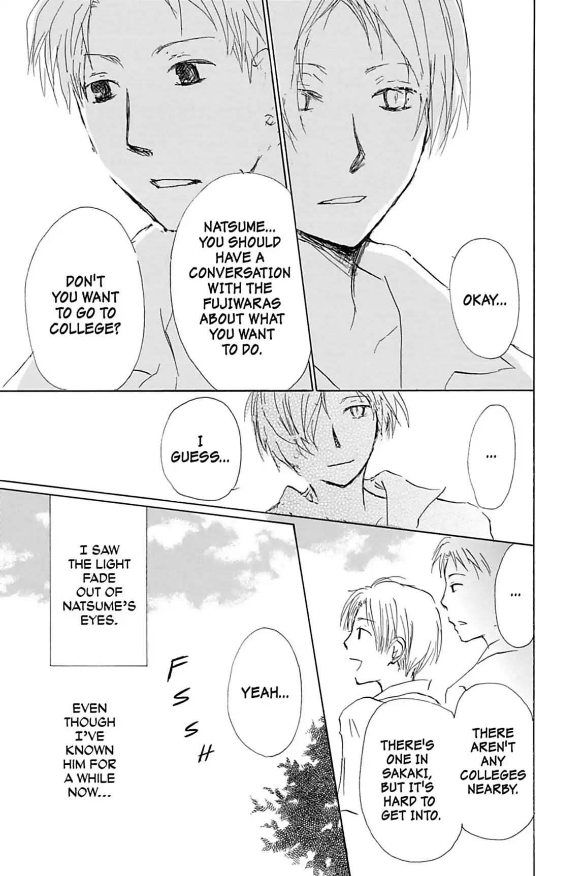 Natsume Yuujinchou Chapter 54.6 page 21 - Vol.13 Special Episode 11: Kitamoto and Natsume