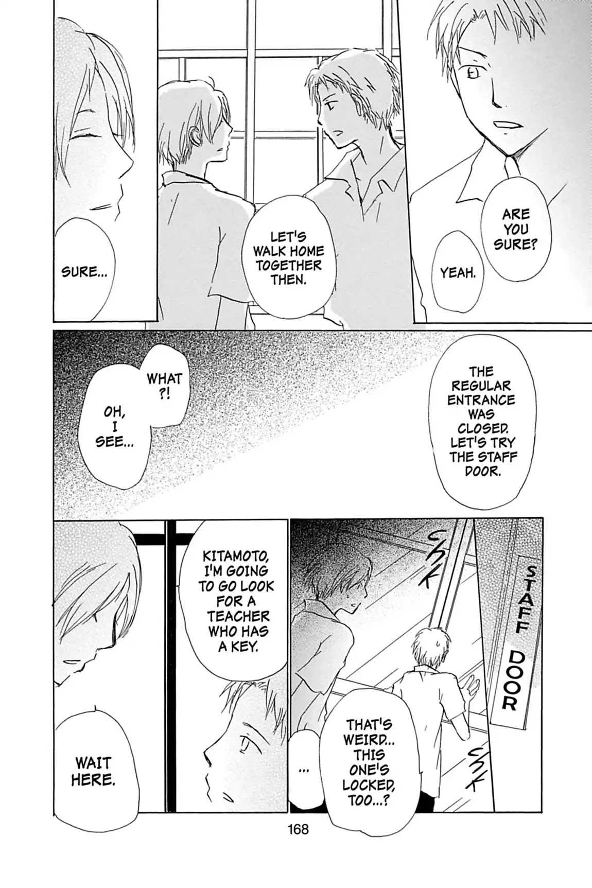 Natsume Yuujinchou Chapter 54.6 page 28 - Vol.13 Special Episode 11: Kitamoto and Natsume