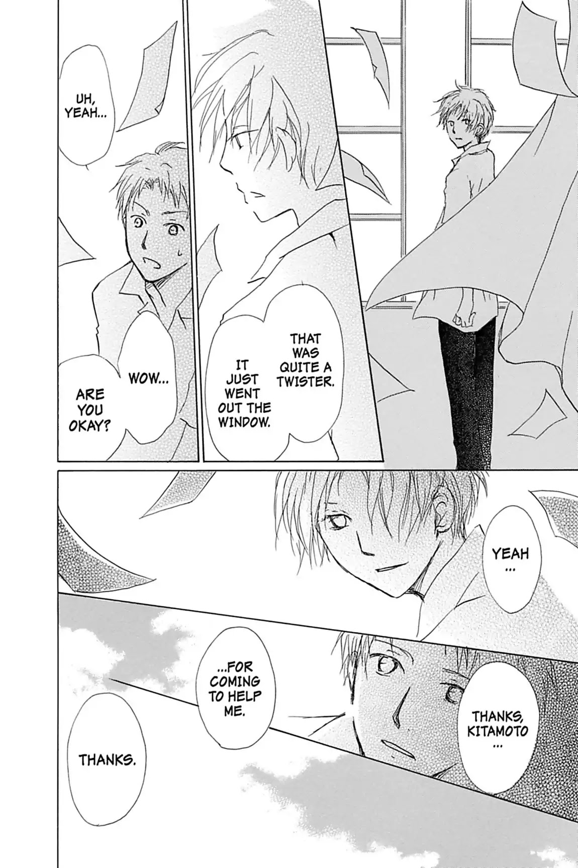 Natsume Yuujinchou Chapter 54.6 page 36 - Vol.13 Special Episode 11: Kitamoto and Natsume