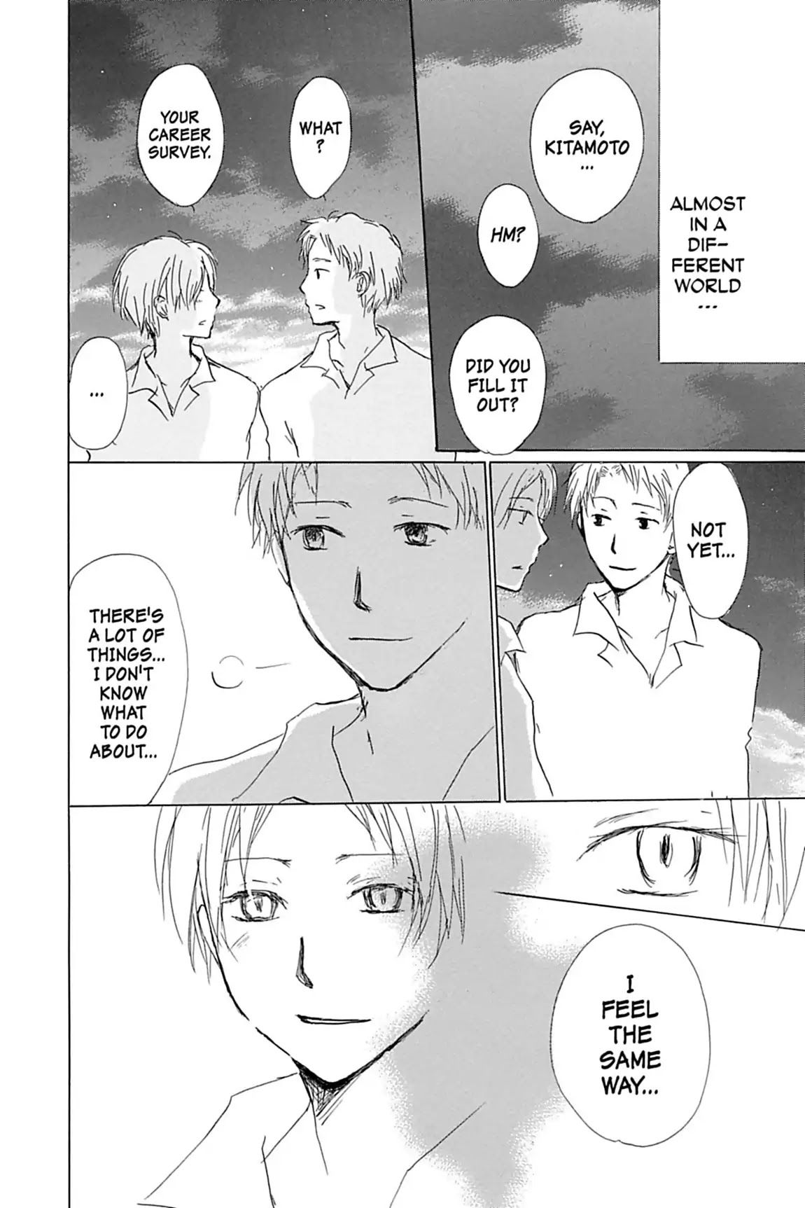 Natsume Yuujinchou Chapter 54.6 page 38 - Vol.13 Special Episode 11: Kitamoto and Natsume