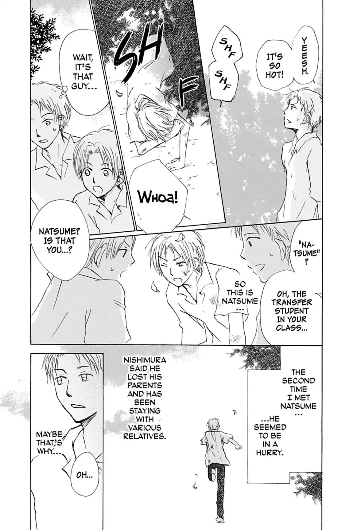 Natsume Yuujinchou Chapter 54.6 page 9 - Vol.13 Special Episode 11: Kitamoto and Natsume