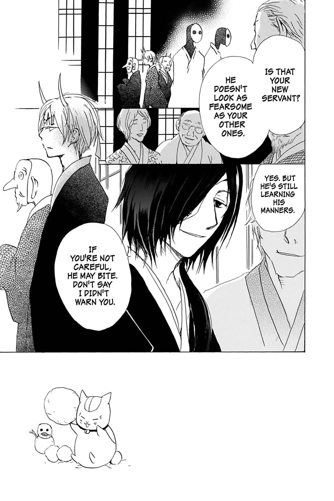 Natsume Yuujinchou Chapter 54 page 4 - Chapter 54