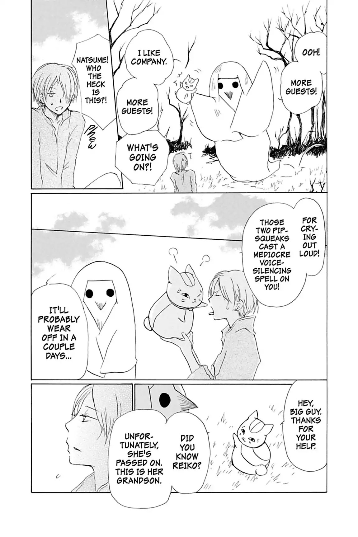 Natsume Yuujinchou Chapter 55 page 17 - Chapter 55