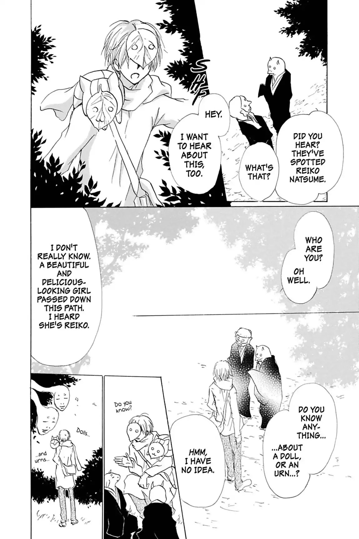 Natsume Yuujinchou Chapter 58 page 16 - Chapter 58