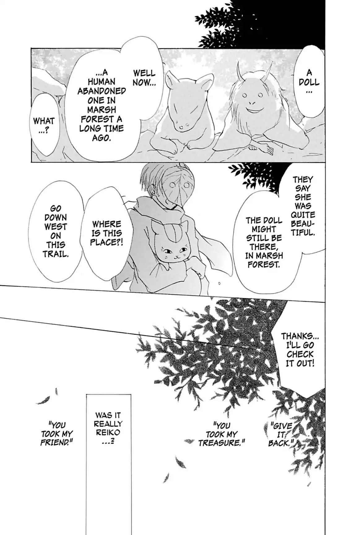 Natsume Yuujinchou Chapter 58 page 21 - Chapter 58