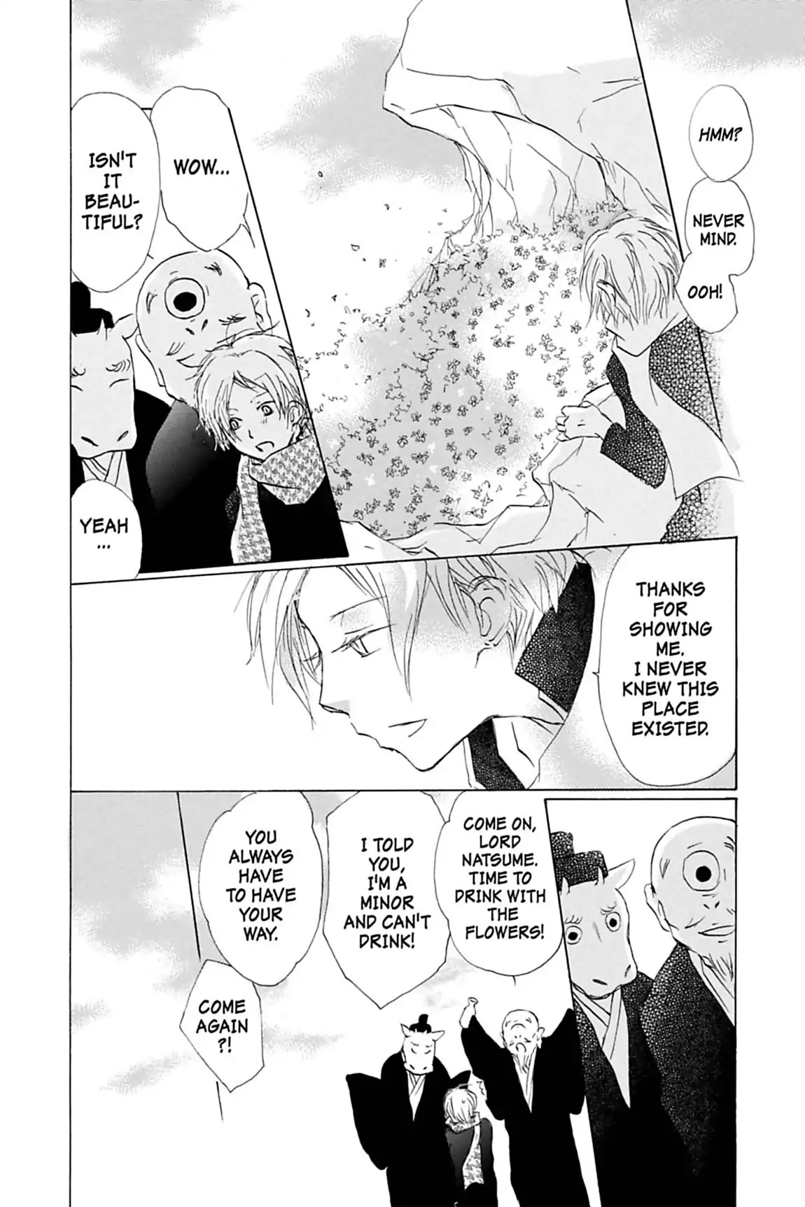 Natsume Yuujinchou Chapter 59.5 page 2 - Vol.14 Special Episode 12: Natsume Observation Log part 6