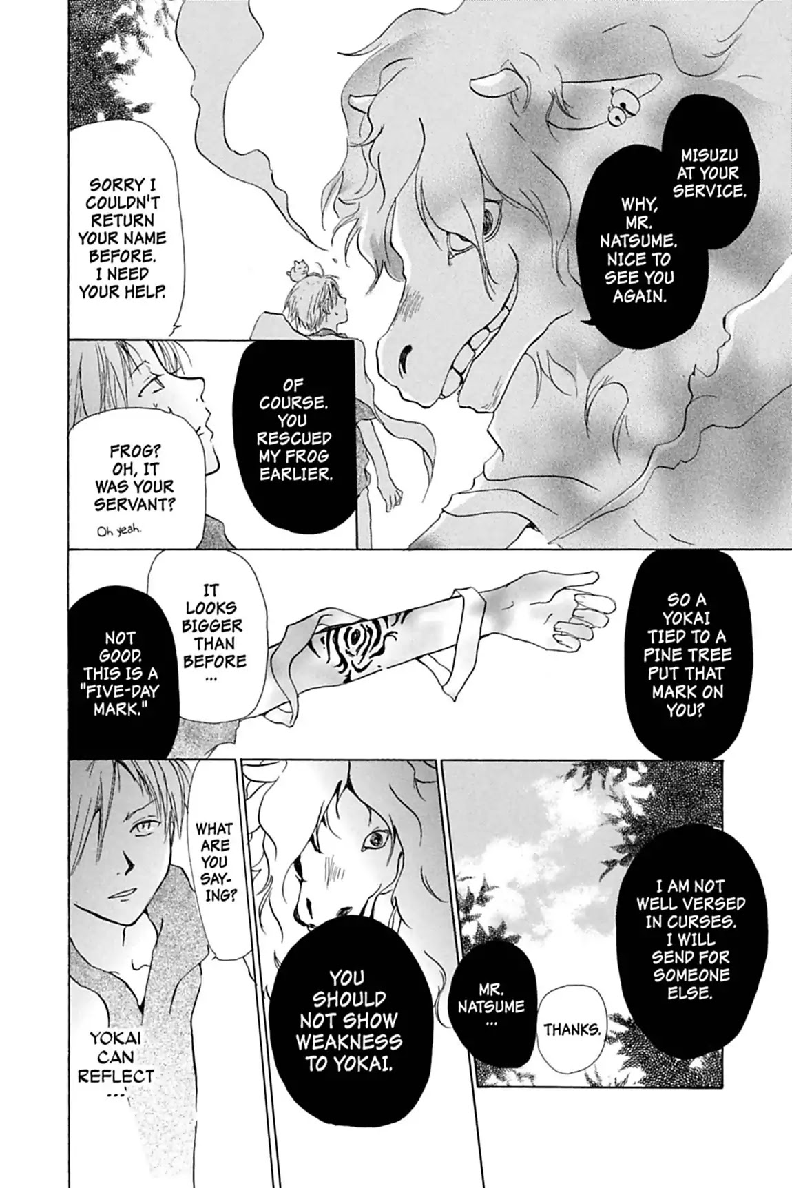Natsume Yuujinchou Chapter 6 page 12 - Chapter 6