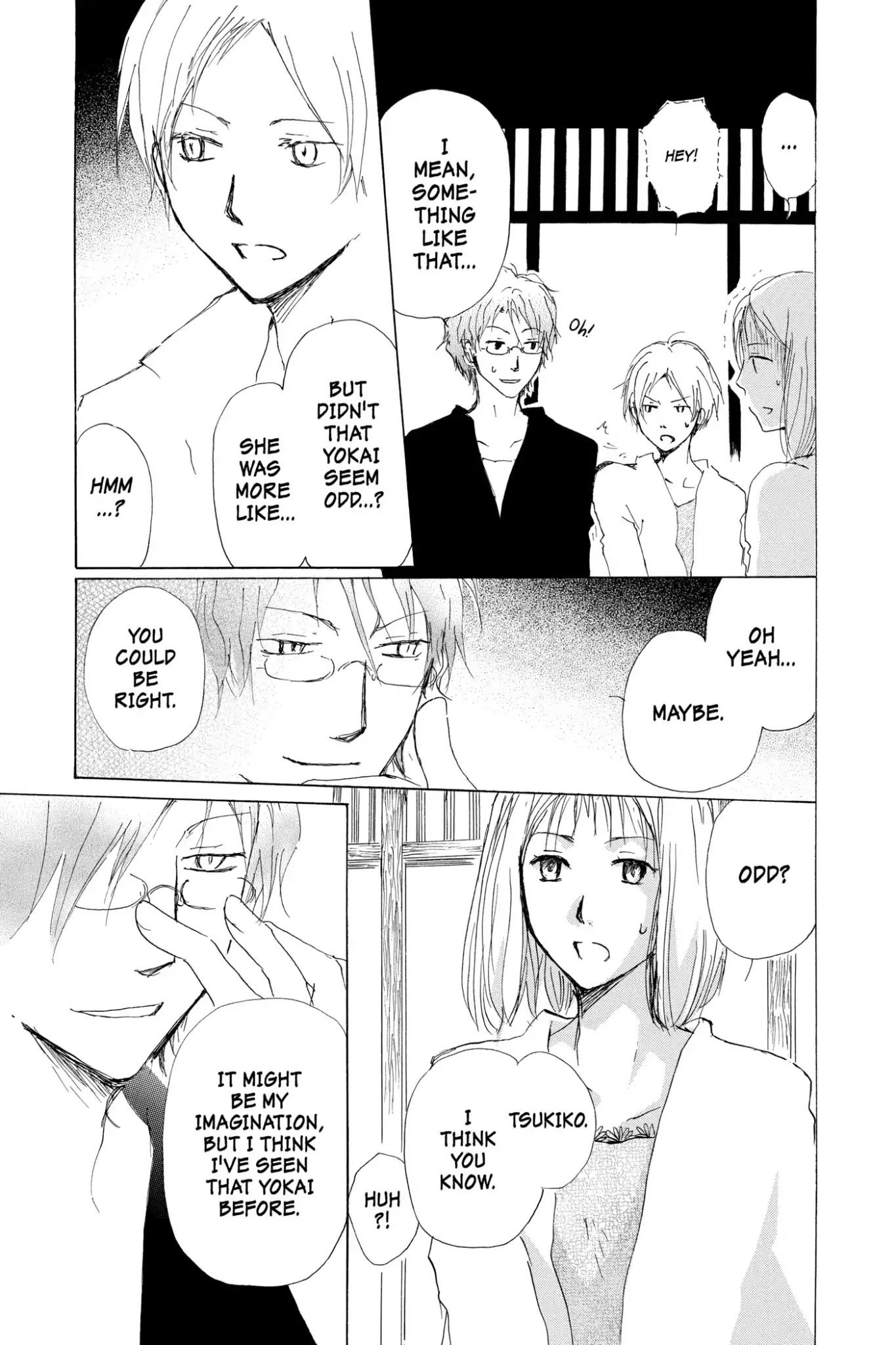 Natsume Yuujinchou Chapter 61 page 9 - Chapter 61
