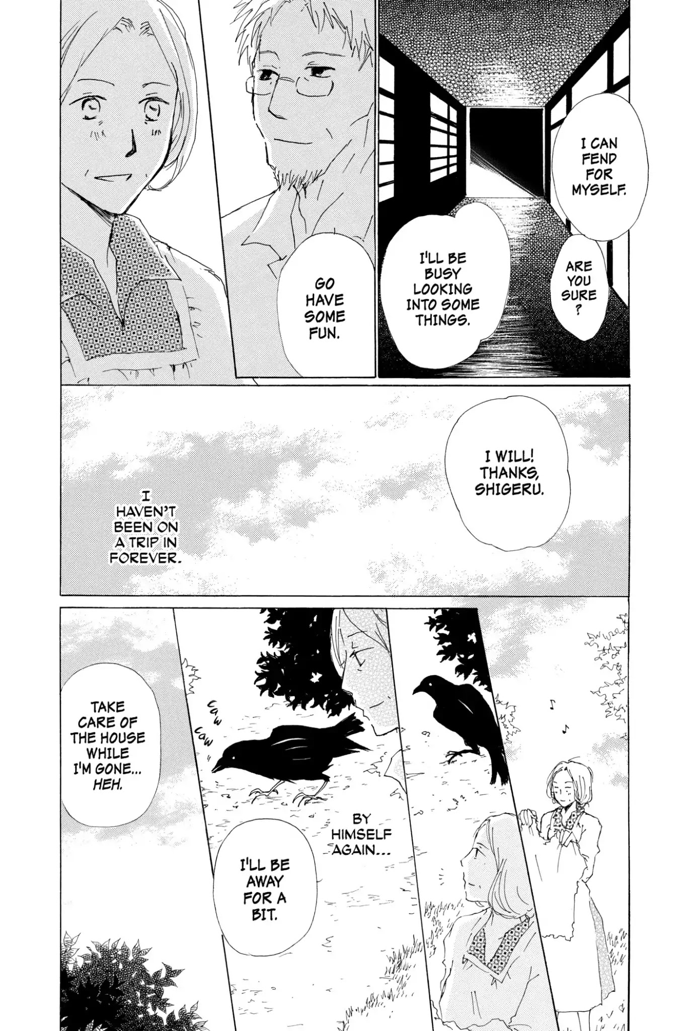Natsume Yuujinchou Chapter 63.5 page 18 - Vol.15 Special Episode 13: Tôko and Shigeru