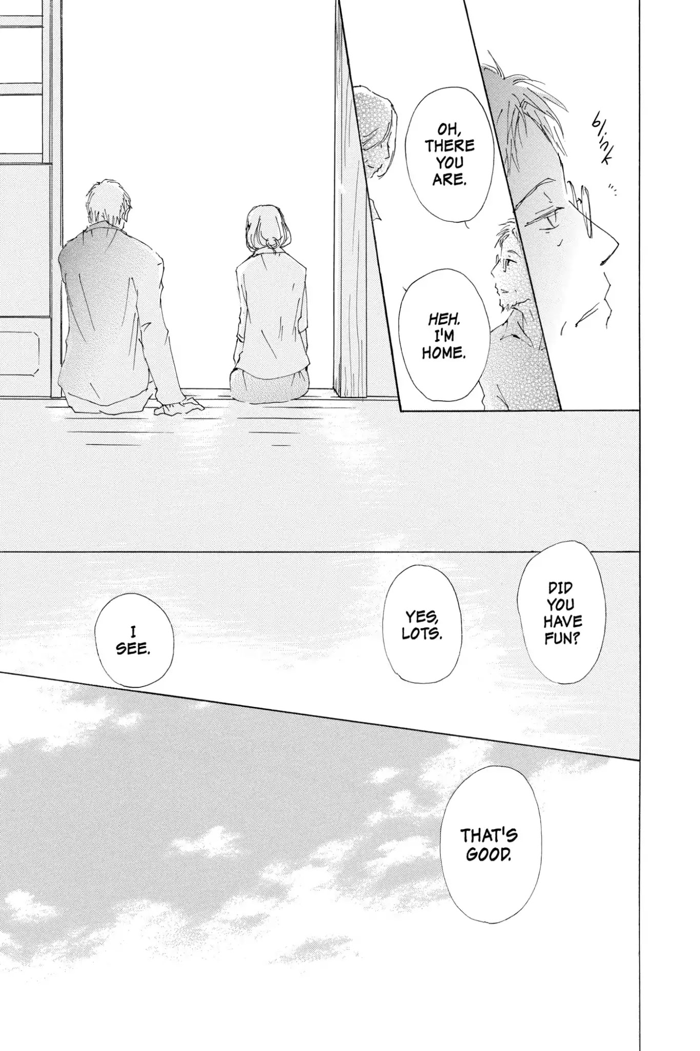Natsume Yuujinchou Chapter 63.5 page 27 - Vol.15 Special Episode 13: Tôko and Shigeru