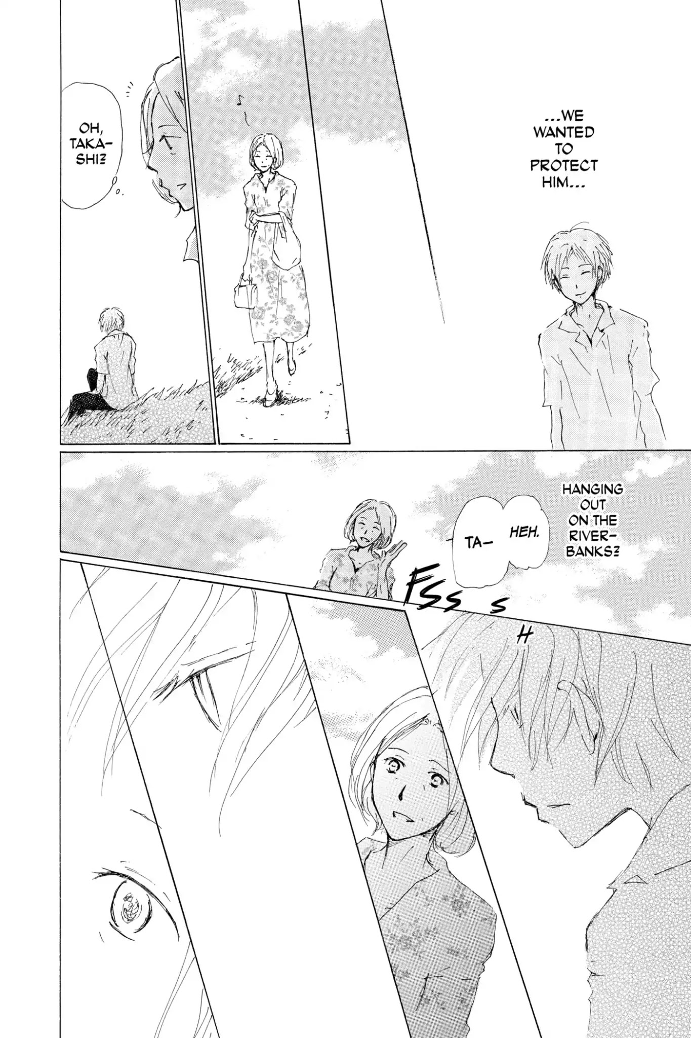 Natsume Yuujinchou Chapter 63.5 page 34 - Vol.15 Special Episode 13: Tôko and Shigeru
