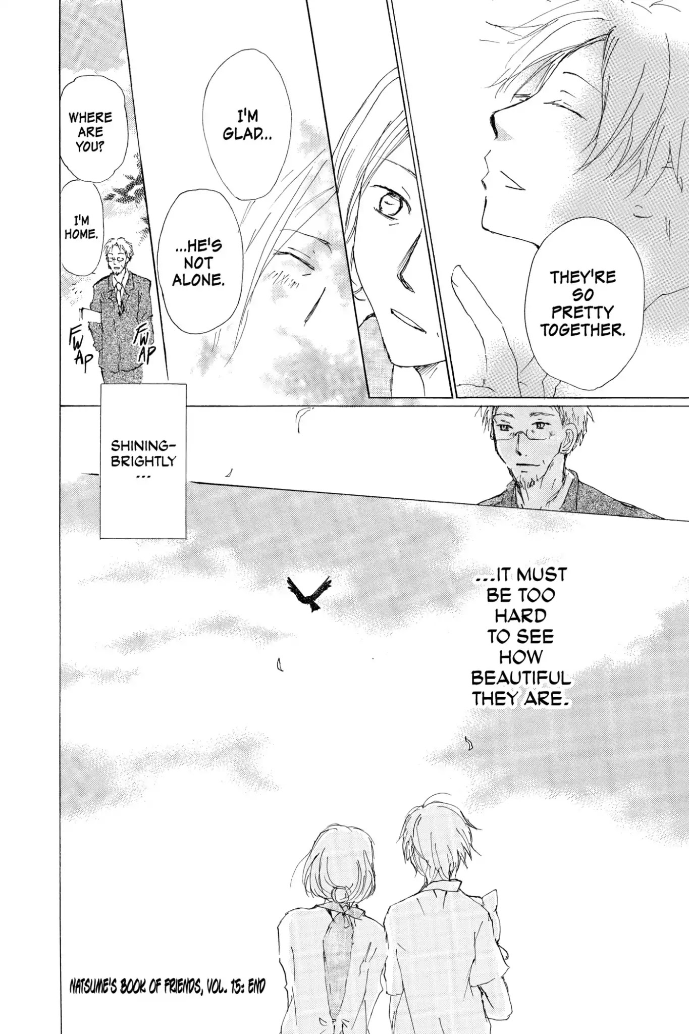 Natsume Yuujinchou Chapter 63.5 page 40 - Vol.15 Special Episode 13: Tôko and Shigeru