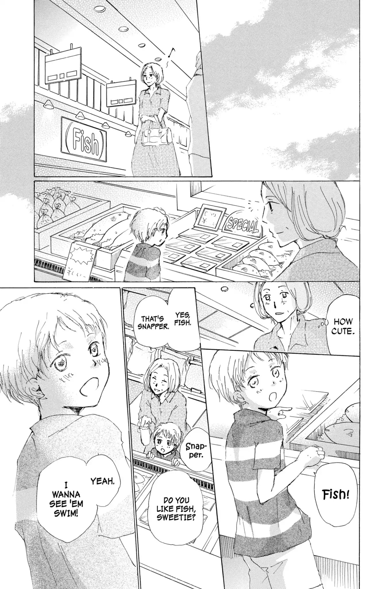 Natsume Yuujinchou Chapter 63.5 page 5 - Vol.15 Special Episode 13: Tôko and Shigeru