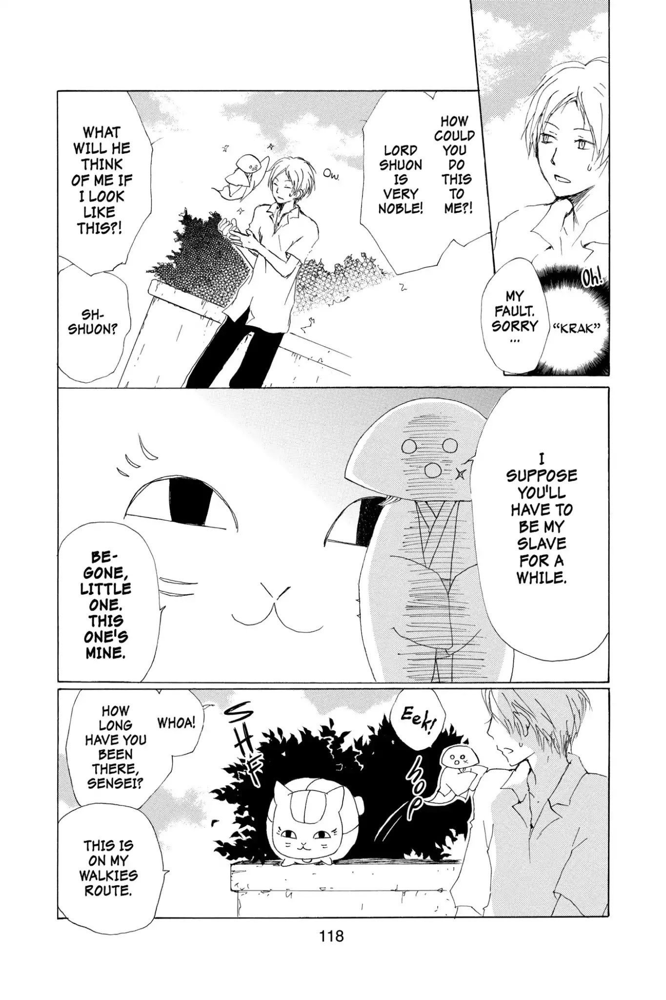 Natsume Yuujinchou Chapter 63 page 8 - Chapter 63
