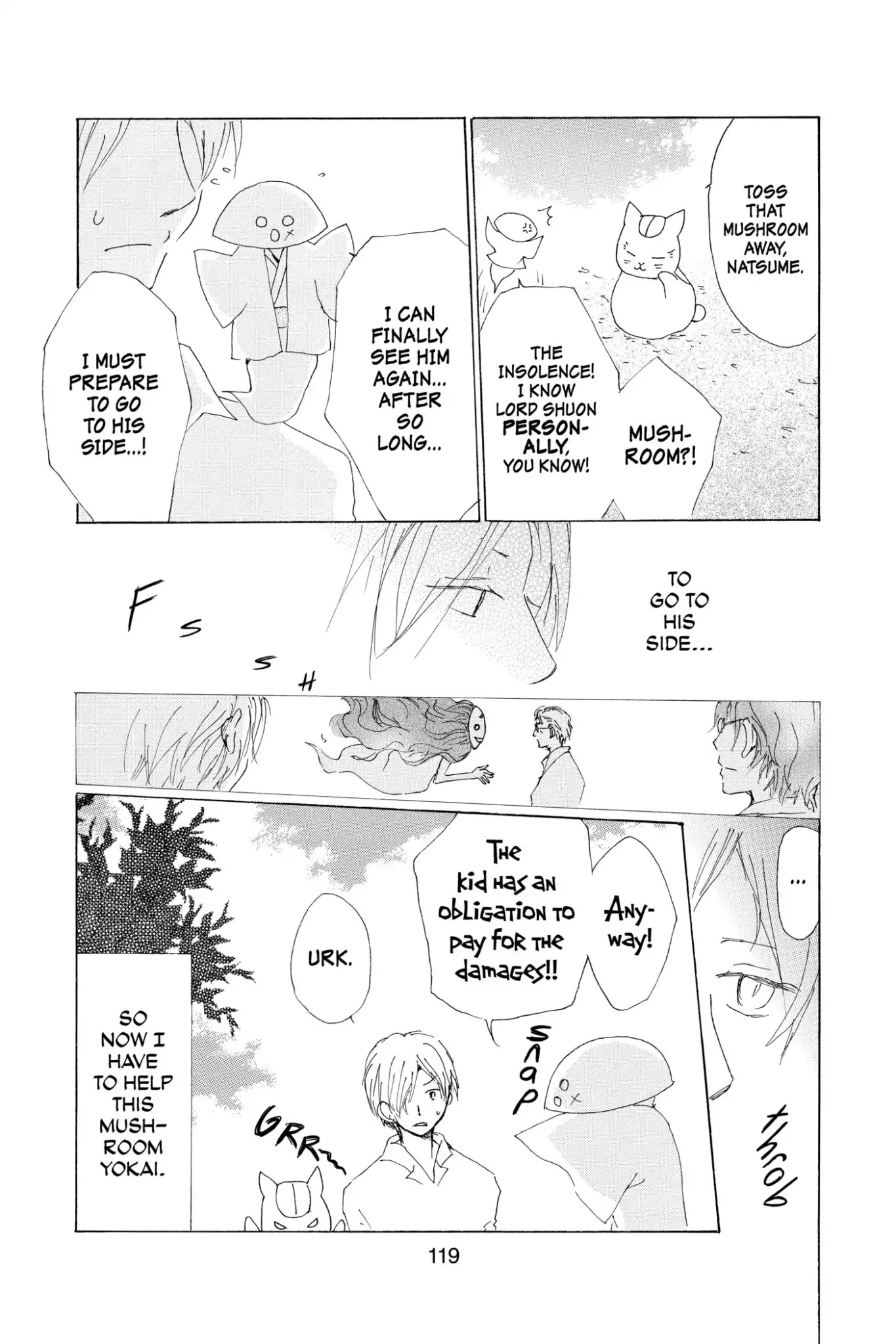 Natsume Yuujinchou Chapter 63 page 9 - Chapter 63