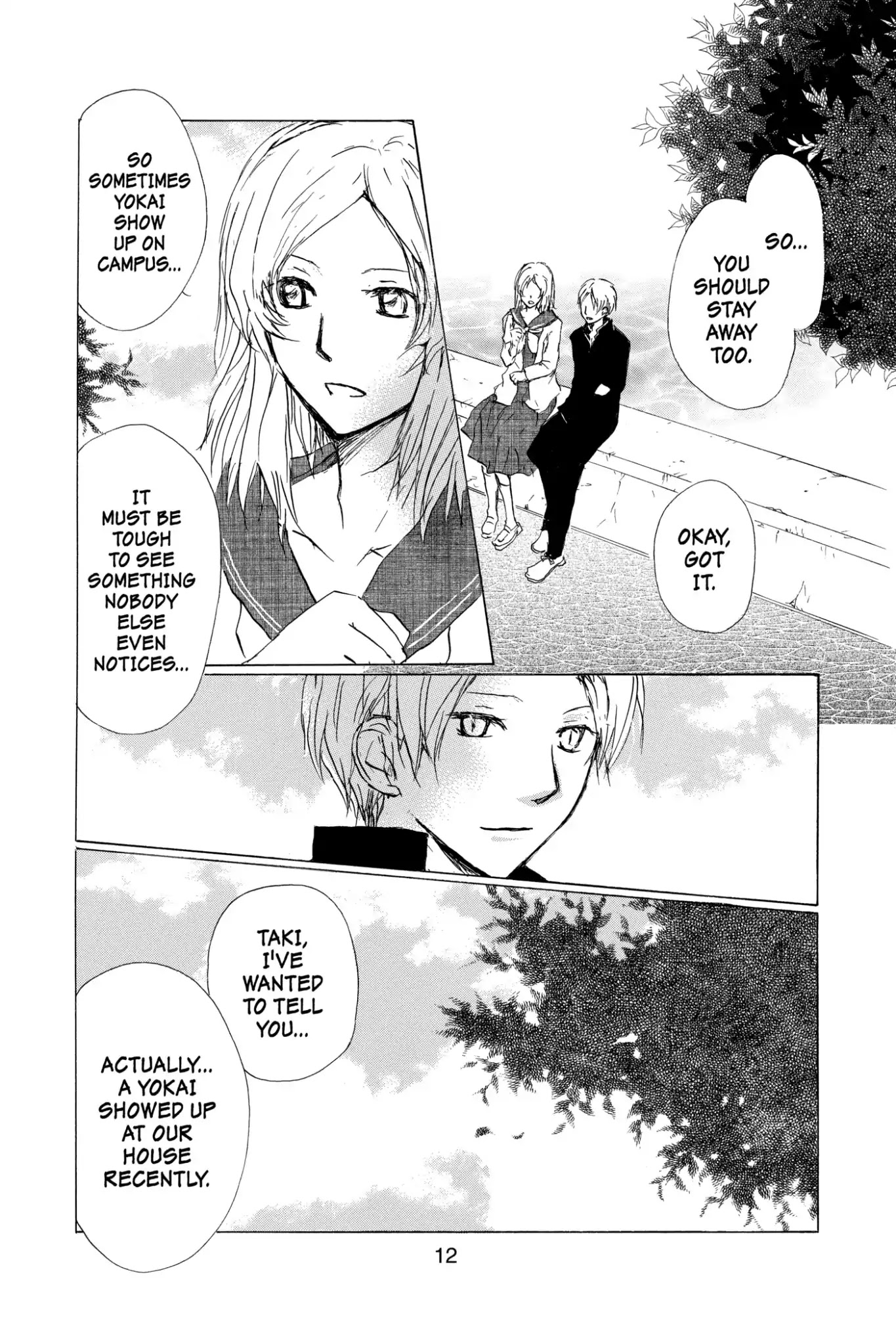 Natsume Yuujinchou Chapter 64 page 14 - Chapter 64