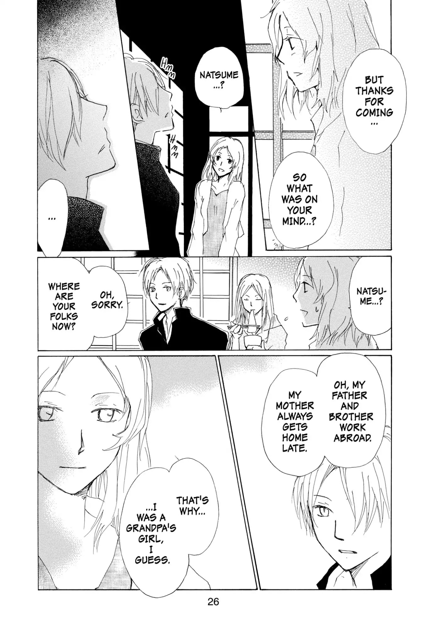 Natsume Yuujinchou Chapter 64 page 28 - Chapter 64