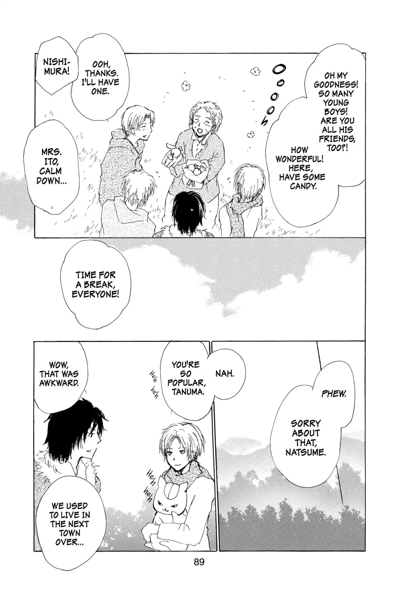 Natsume Yuujinchou Chapter 66 page 13 - Chapter 66