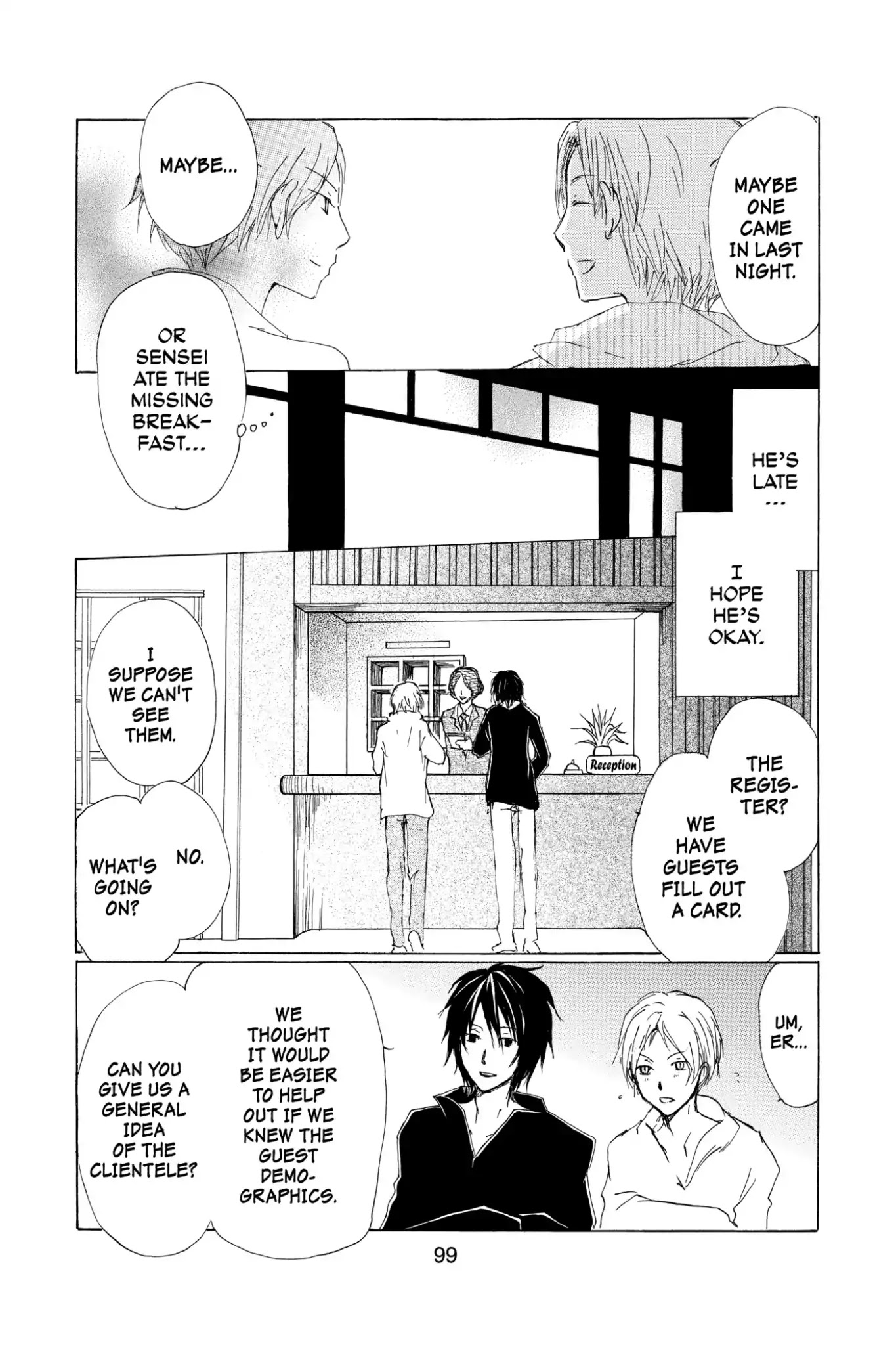 Natsume Yuujinchou Chapter 66 page 23 - Chapter 66