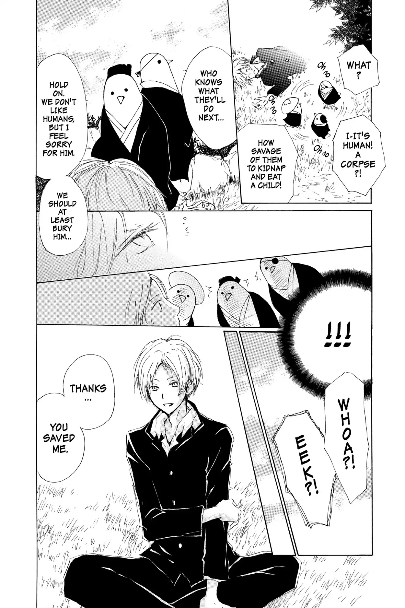 Natsume Yuujinchou Chapter 67.5 page 10 - Vol.16 Special Episode 14: Out of Season Blossoms