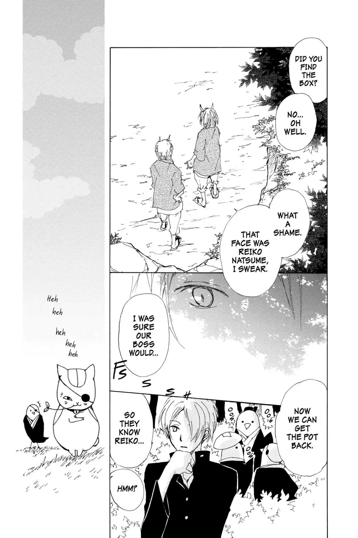 Natsume Yuujinchou Chapter 67.5 page 15 - Vol.16 Special Episode 14: Out of Season Blossoms
