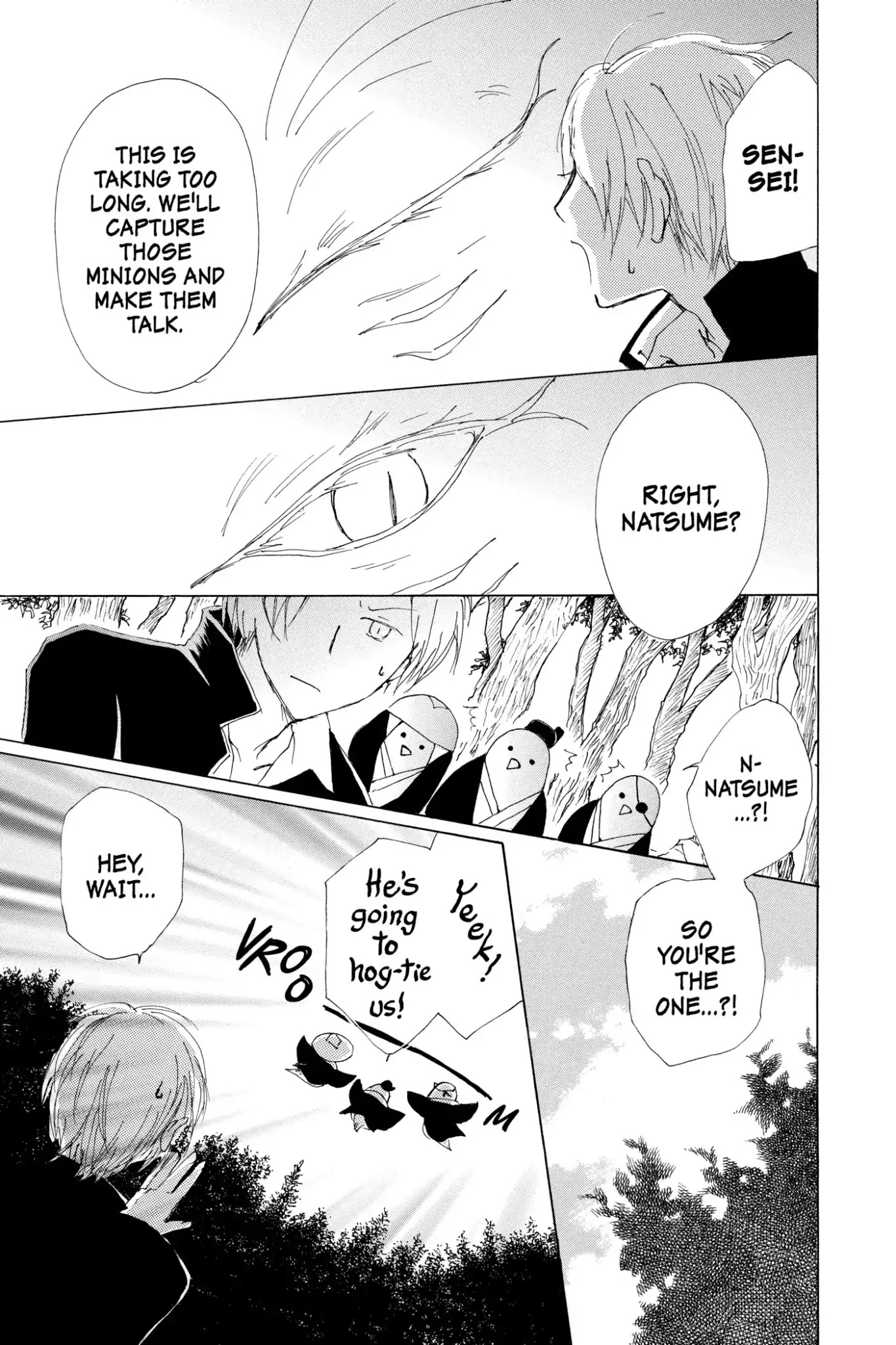 Natsume Yuujinchou Chapter 67.5 page 19 - Vol.16 Special Episode 14: Out of Season Blossoms