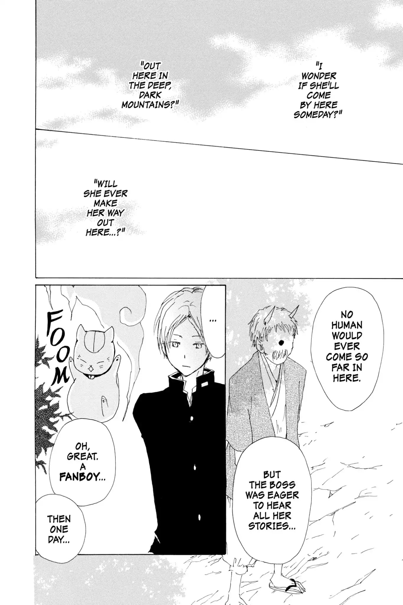 Natsume Yuujinchou Chapter 67.5 page 24 - Vol.16 Special Episode 14: Out of Season Blossoms