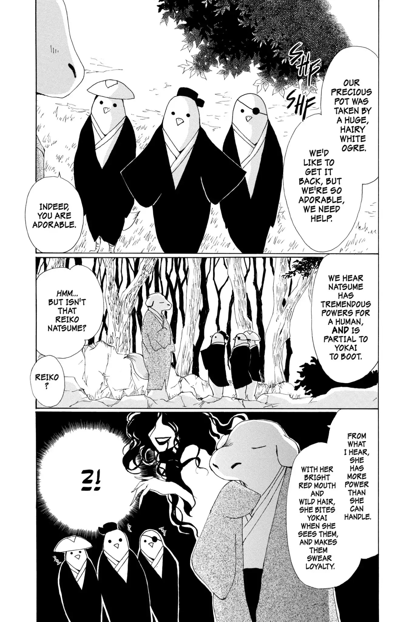 Natsume Yuujinchou Chapter 67.5 page 3 - Vol.16 Special Episode 14: Out of Season Blossoms