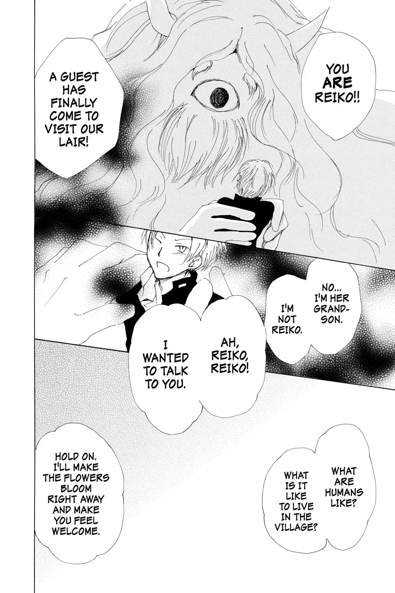 Natsume Yuujinchou Chapter 67.5 page 34 - Vol.16 Special Episode 14: Out of Season Blossoms