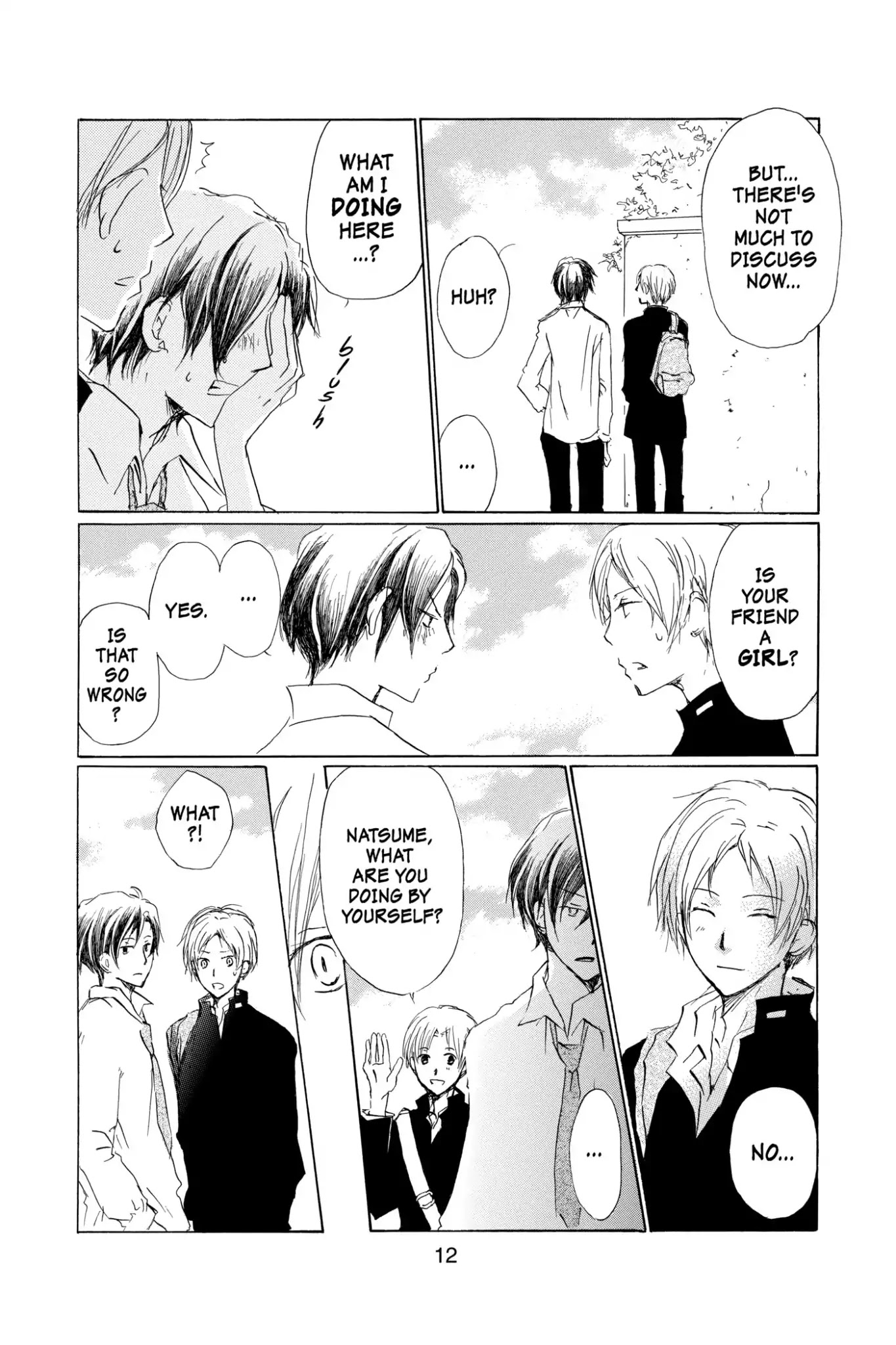 Natsume Yuujinchou Chapter 68 page 14 - Chapter 68