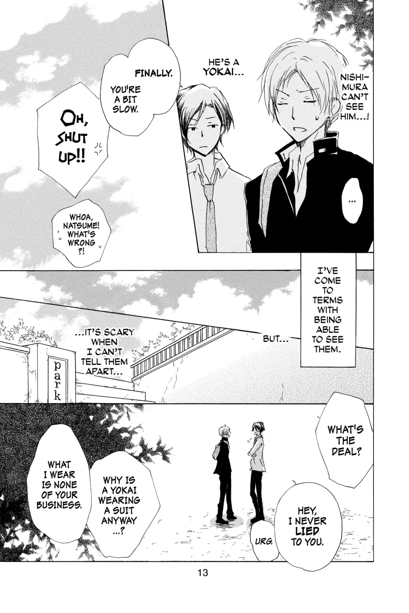 Natsume Yuujinchou Chapter 68 page 15 - Chapter 68