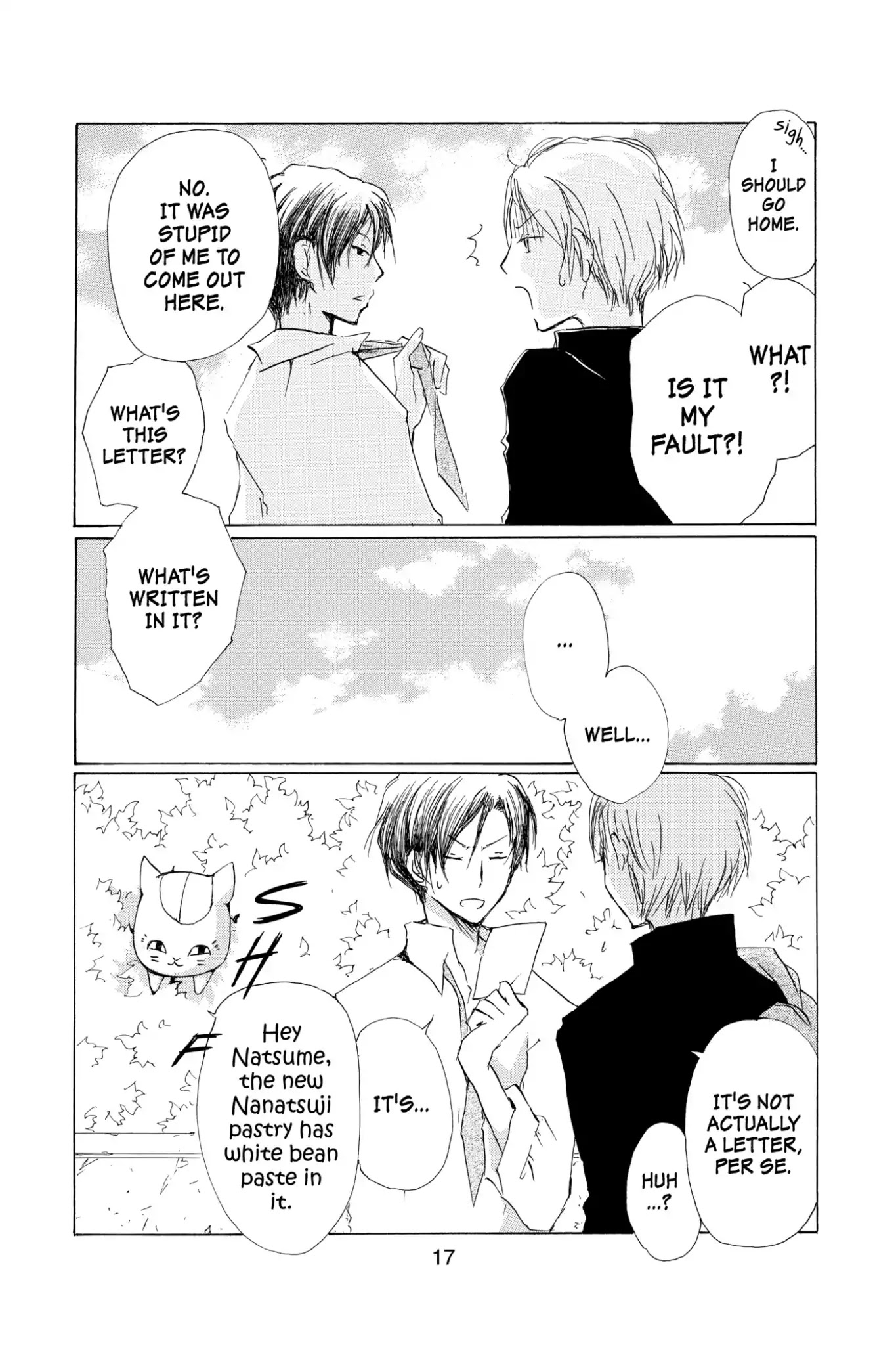 Natsume Yuujinchou Chapter 68 page 19 - Chapter 68
