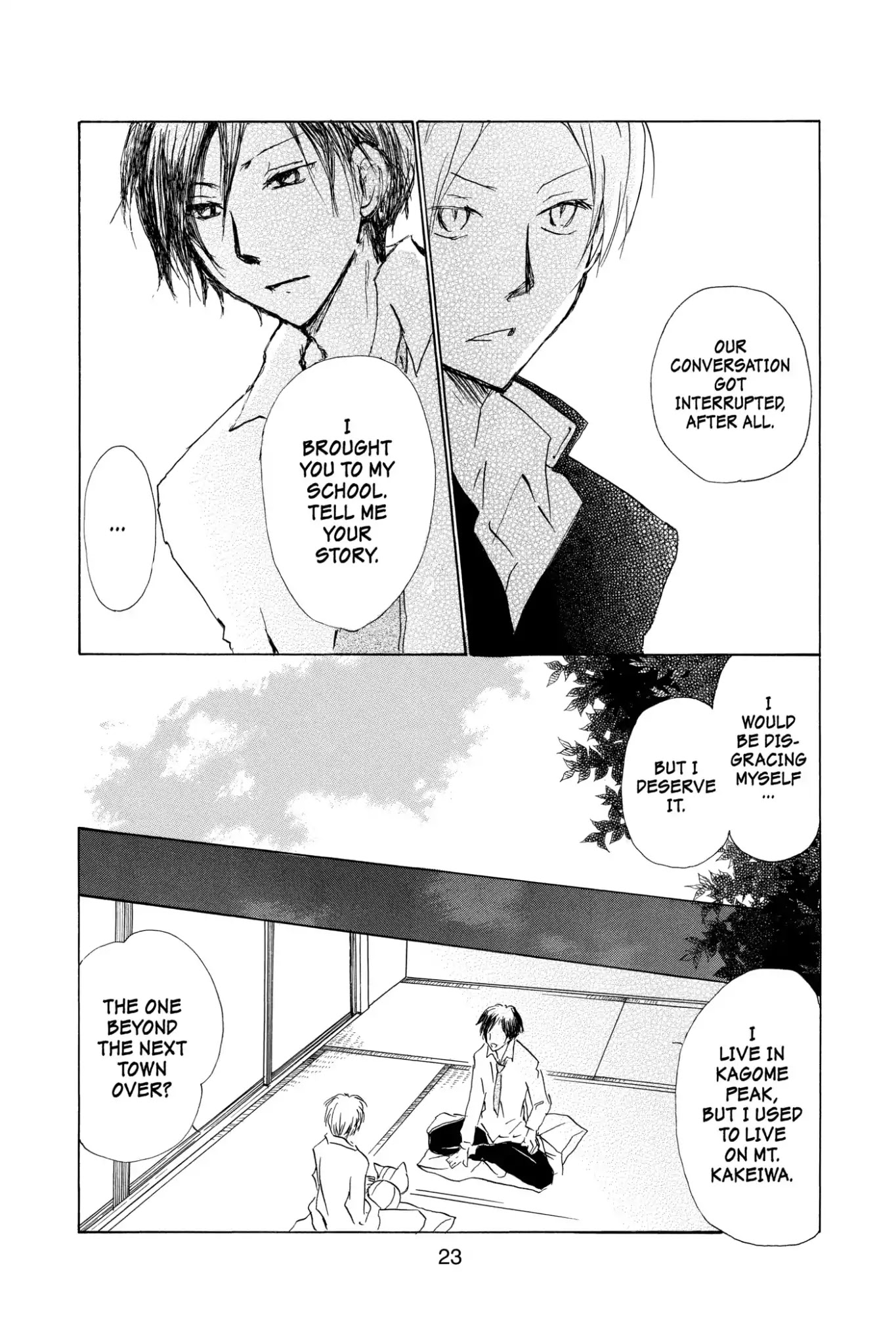 Natsume Yuujinchou Chapter 68 page 25 - Chapter 68
