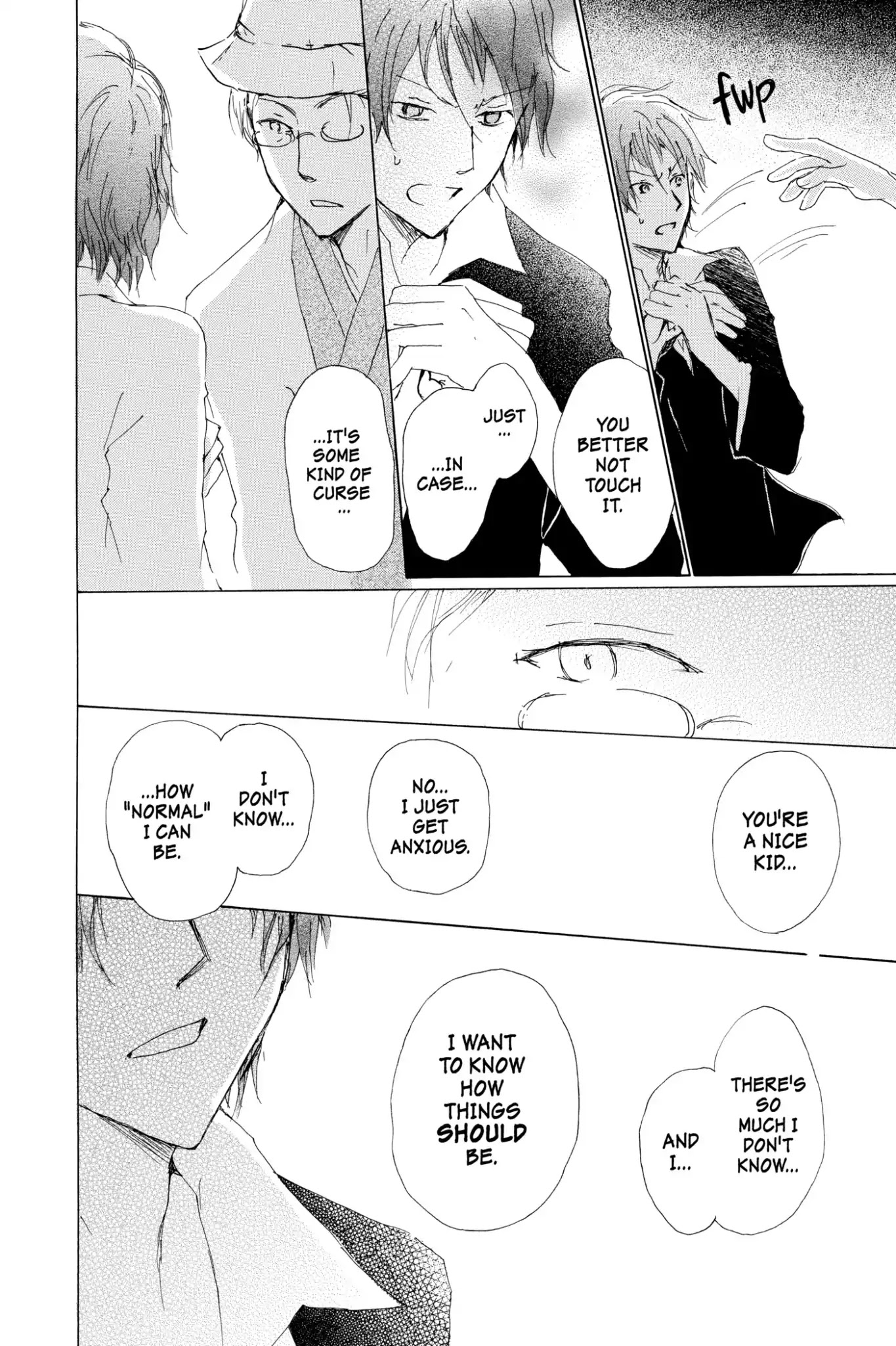 Natsume Yuujinchou Chapter 70.5 page 20 - Vol.17 Special Episode 15: A World without Distortion, Part 1