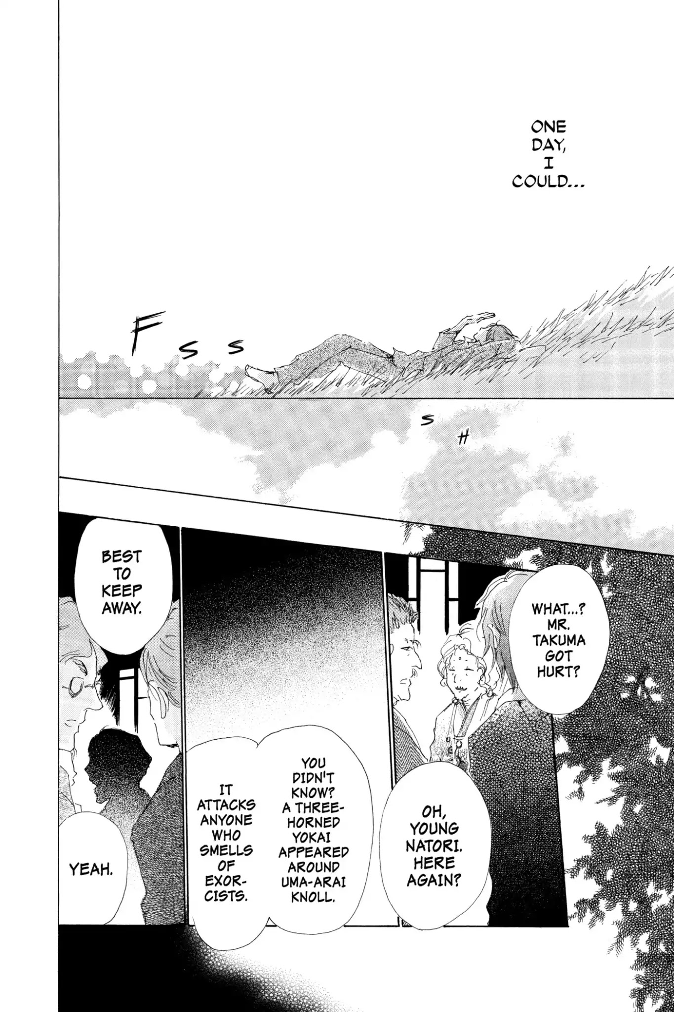 Natsume Yuujinchou Chapter 70.5 page 24 - Vol.17 Special Episode 15: A World without Distortion, Part 1
