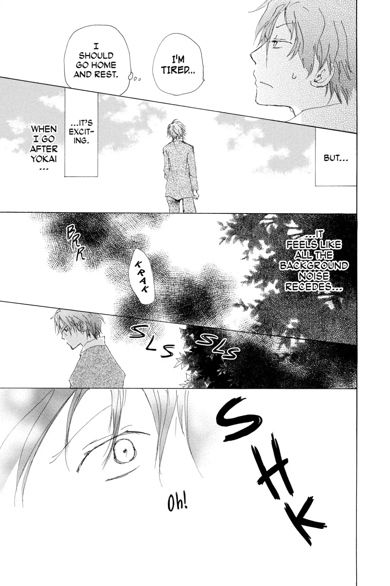 Natsume Yuujinchou Chapter 70.5 page 27 - Vol.17 Special Episode 15: A World without Distortion, Part 1
