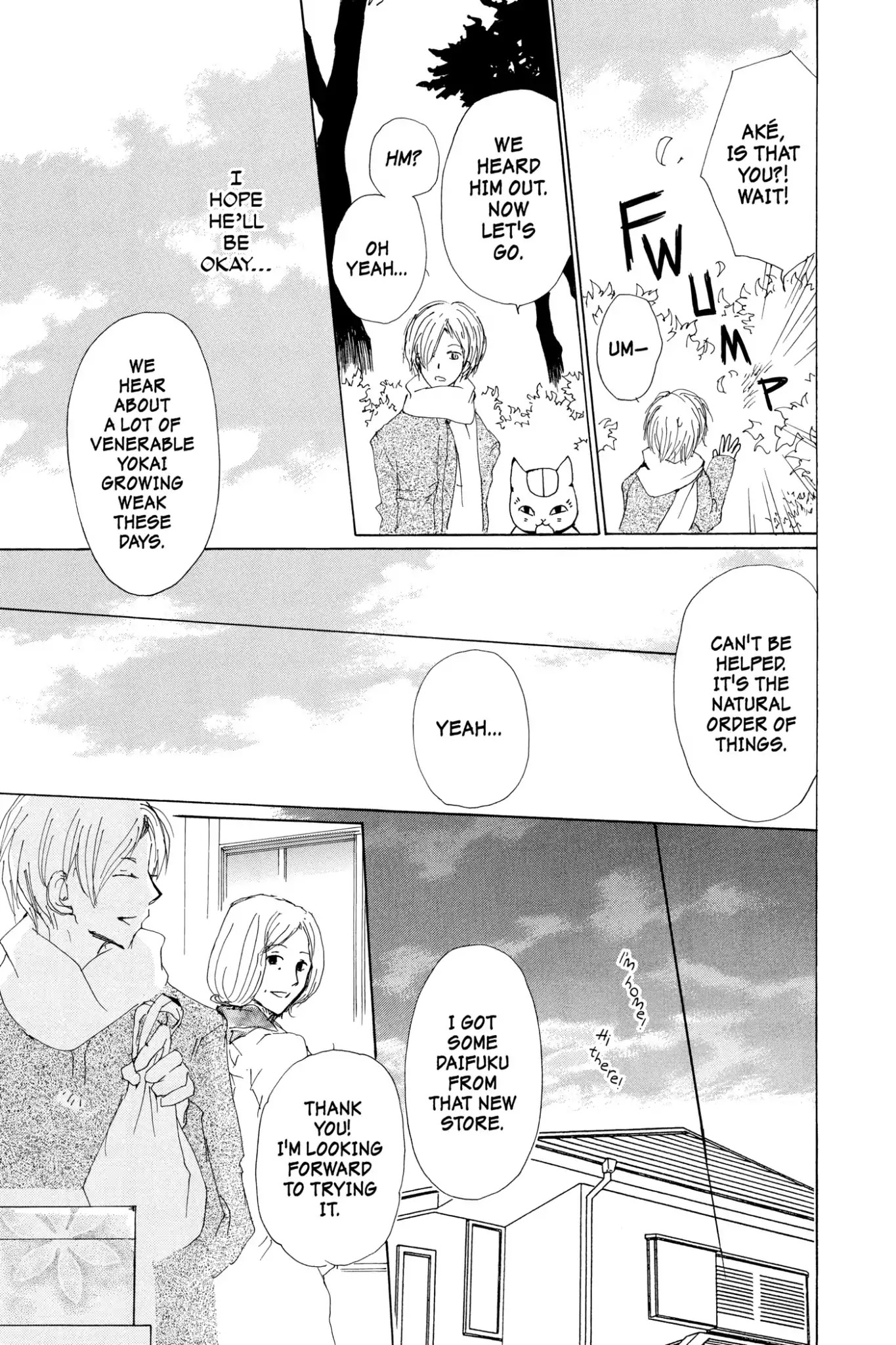 Natsume Yuujinchou Chapter 71 page 17 - Chapter 71