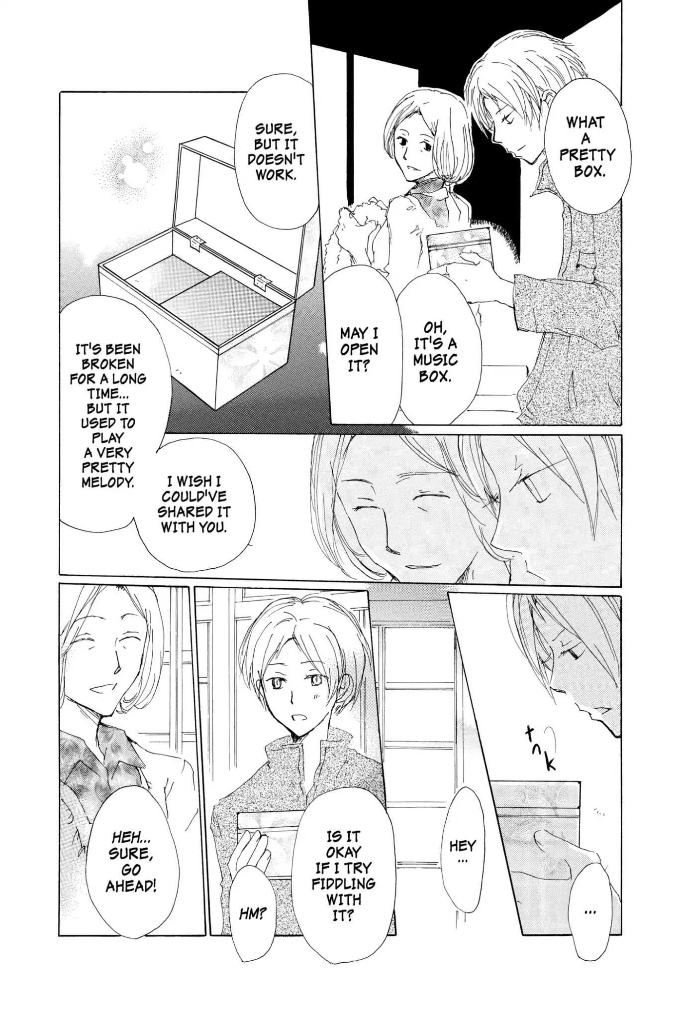Natsume Yuujinchou Chapter 71 page 18 - Chapter 71