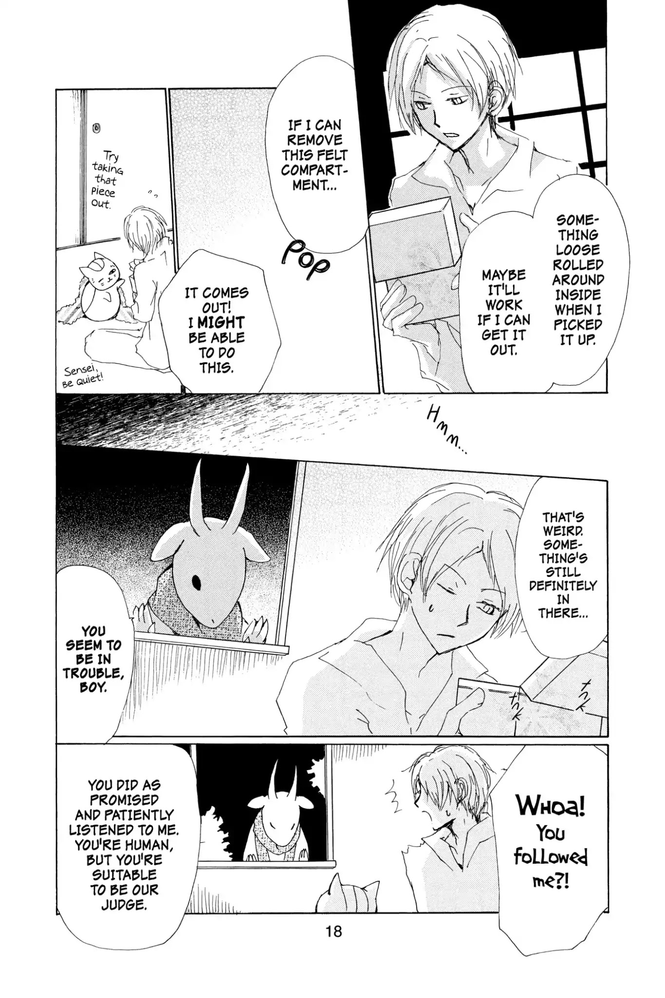 Natsume Yuujinchou Chapter 71 page 20 - Chapter 71
