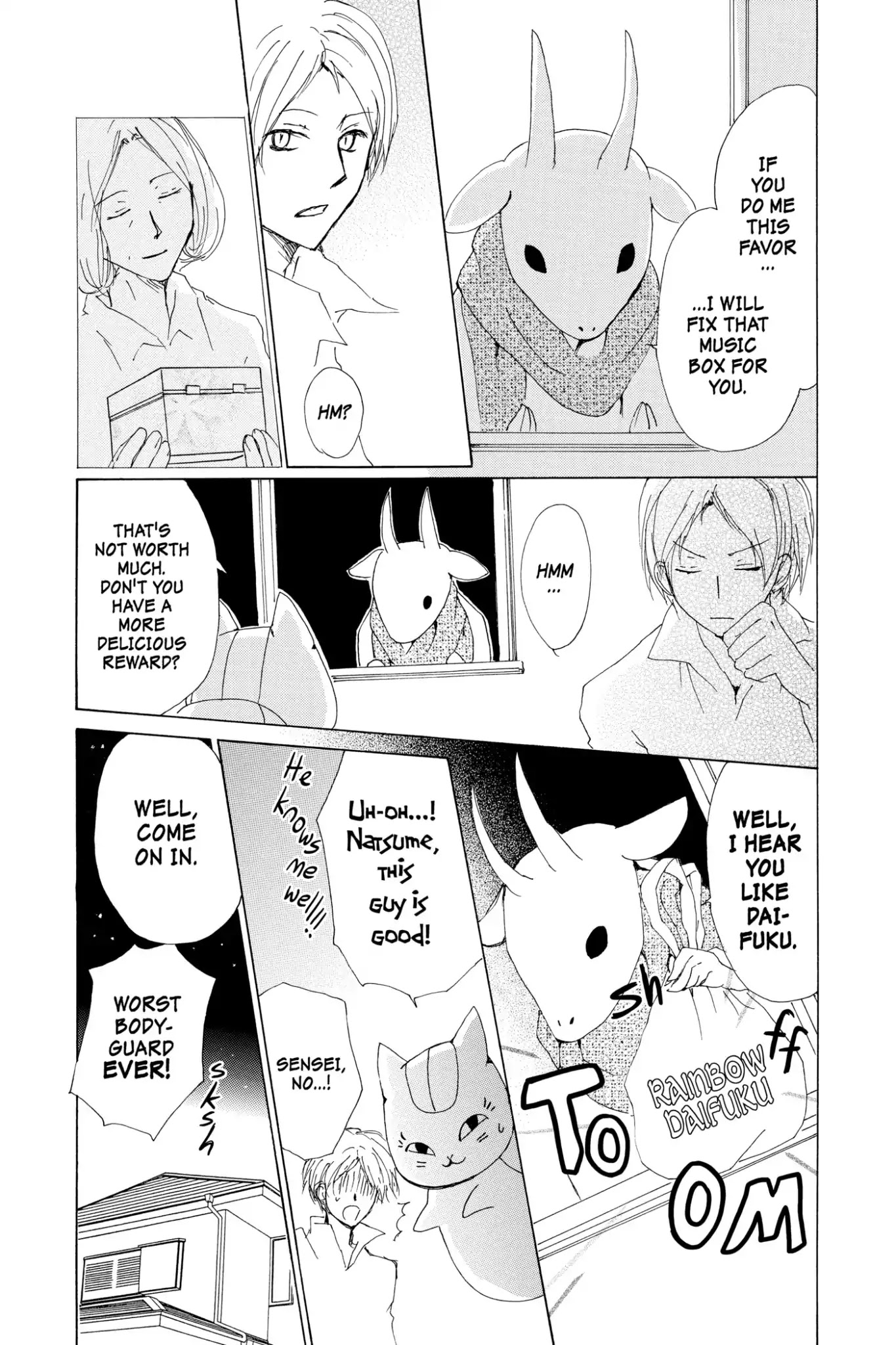 Natsume Yuujinchou Chapter 71 page 21 - Chapter 71
