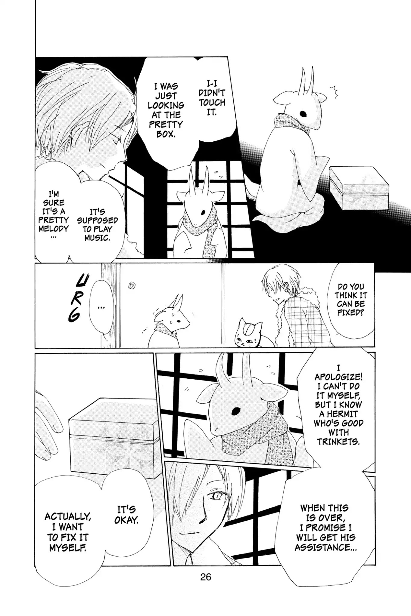 Natsume Yuujinchou Chapter 71 page 28 - Chapter 71