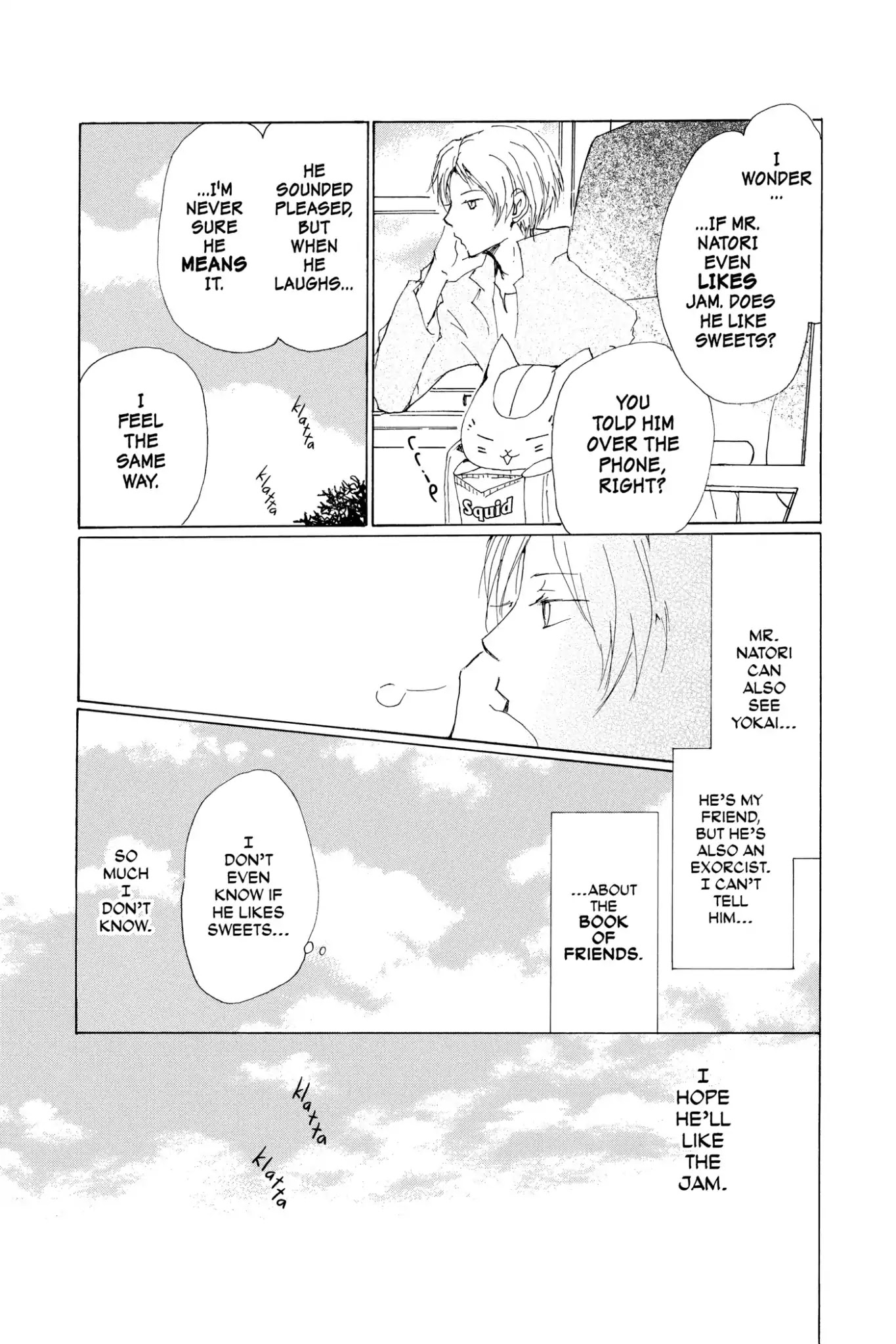 Natsume Yuujinchou Chapter 72 page 8 - Chapter 72